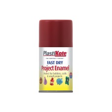 PlastiKote Fast Dry Enamel Aerosol Metallic Red 100ml