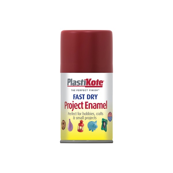 PlastiKote Fast Dry Enamel Aerosol Metallic Red 100ml PlastiKote Fast Dry Enamel Aerosol Metallic Red 100ml