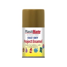 PlastiKote Fast Dry Enamel Aerosol Antique Gold 100ml