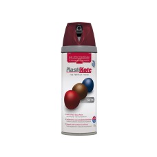 PlastiKote Twist & Spray Satin Wine Red 400ml
