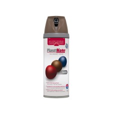 PlastiKote Twist & Spray Satin Chocolate Brown 400ml