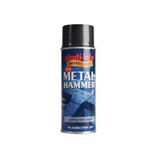 PlastiKote Metal Paint Hammer Spray Black 400ml