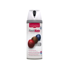 PlastiKote Twist & Spray Matt White 400ml
