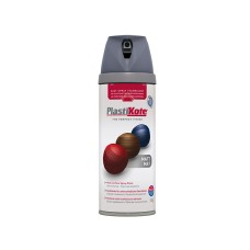 PlastiKote Twist & Spray Matt Grey 400ml