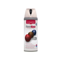 PlastiKote Twist & Spray Matt Antique White 400ml