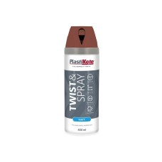 PlastiKote Twist & Spray Matt 400ml Pantile Red