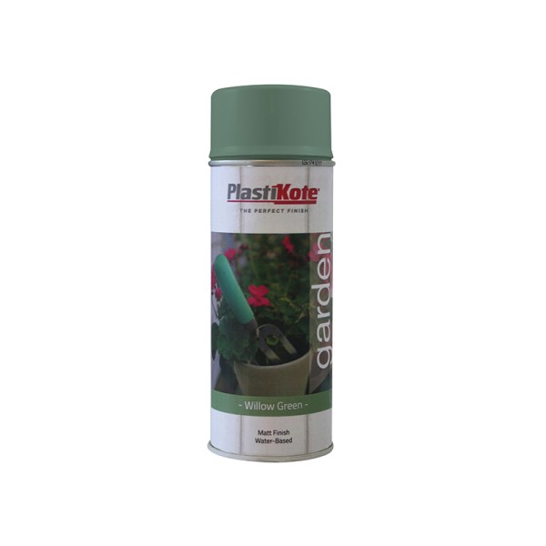 PlastiKote Garden Colours Spray Paint Willow Green 400ml PlastiKote Garden Colours Spray Paint Willow Green 400ml