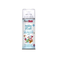 PlastiKote Hobby & Craft Sealer Spray Clear Gloss 400ml