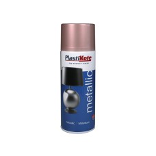 PlastiKote Metallic Spray Rose Gold 400ml