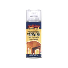 PlastiKote Varnish Spray Clear Gloss 400ml