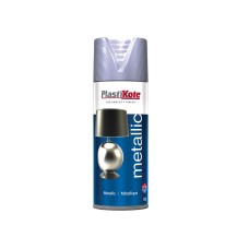 PlastiKote Metallic Spray Silver 400ml