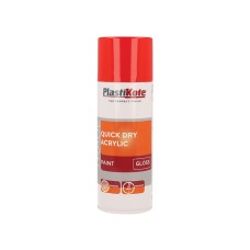 PlastiKote Trade Quick Dry Acrylic Spray Paint Gloss Red 400ml
