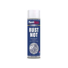 PlastiKote Rust Not Spray Matt White 500ml