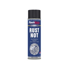 PlastiKote Rust Not Spray Gloss Black 500ml