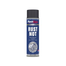 PlastiKote Rust Not Spray Matt Black 500ml