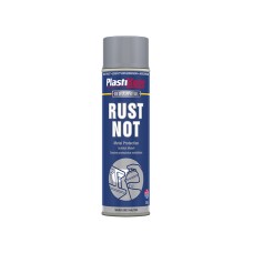 PlastiKote Rust Not Spray Matt Silver Grey 500ml