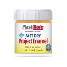 PlastiKote Fast Dry Enamel Paint B11 Bottle Sunshine Yellow 59ml