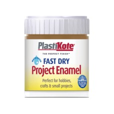PlastiKote Fast Dry Enamel Paint B17 Bottle Nut Brown 59ml