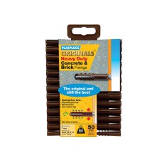 Plasplugs SBJP551 Originals™ Heavy-Duty Fixings (Pack 50)