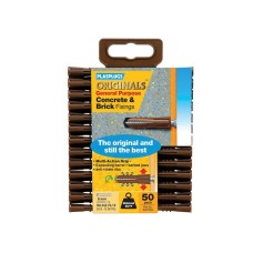 Plasplugs SGP550 Originals™ General-Purpose Fixings (Pack 50)