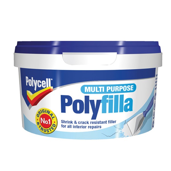 Polycell Multipurpose Polyfilla Ready Mixed 600g Polycell Multipurpose Polyfilla Ready Mixed 600g