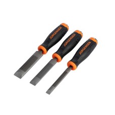 Pony Jorgensen Coarse Rasp Chisel Set, 3 Piece