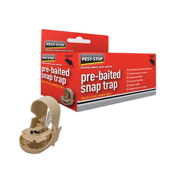 Pest-Stop (Pelsis Group) Snap Mouse Trap (Single Blister) Pest-Stop (Pelsis Group) Snap Mouse Trap (Single Blister)