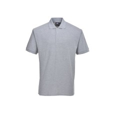 Portwest B210 Naples Polo Shirt Heather Grey - XL (46-48in)