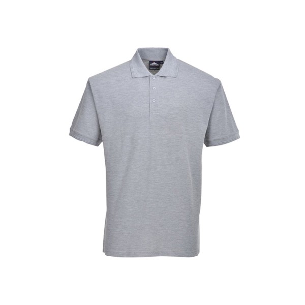 Portwest B210 Naples Polo Shirt Heather Grey - XL (46-48in) Portwest B210 Naples Polo Shirt Heather Grey - XL (46-48in)