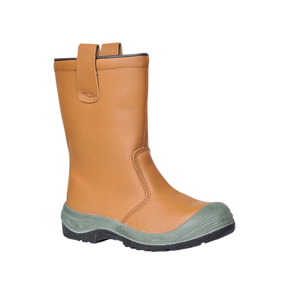 Portwest FW13 Tan Steelite Rigger Boots UK 11 EUR 46 Portwest FW13 Tan Steelite Rigger Boots UK 11 EUR 46
