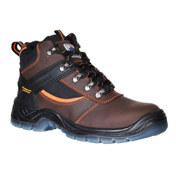 Portwest FW69 Steelite Mustang Boots S3 Brown UK 10 EUR 44 Portwest FW69 Steelite Mustang Boots S3 Brown UK 10 EUR 44