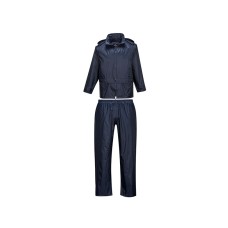 Portwest L440 Essentials 2-Piece Rain Suit Navy - XL