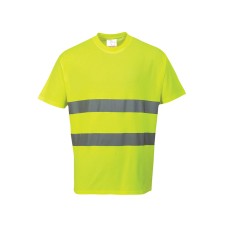 Portwest S172 Hi-Vis Yellow T- Shirt - M (40-41in)