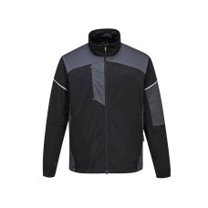 Portwest T603 PW3 Work Jacket Black/Zoom Grey - L (42-44in)