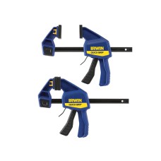IRWIN® Quick-Grip® Quick-Change™ Medium-Duty Bar Clamp 150mm (6in) Twin Pack