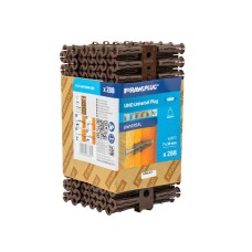 Rawlplug Brown UNO® Plugs 7 x 30mm (Pack 288)