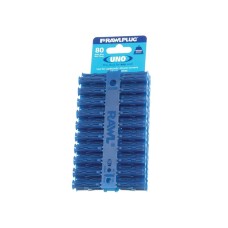 Rawlplug Blue UNO® Plugs 8 x 32mm (Card 80) Rawlplug Blue UNO® Plugs 8 x 32mm (Card 80)