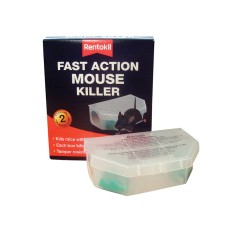 Rentokil Fast Action Mouse Killer (Twin Pack)