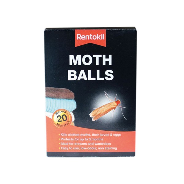 Rentokil Moth Balls (Pack 20) Rentokil Moth Balls (Pack 20)