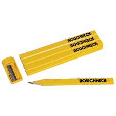 Roughneck Carpenters Pencils (10) with Sharpener