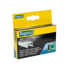 Rapid 140/10 10mm Galvanised Staples Box 2000
