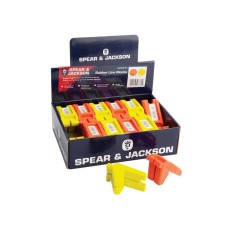 Spear & Jackson Rubber Line Blocks in Merchandiser (12 Pairs)