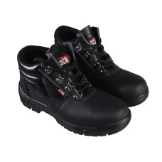Scan 4 D-Ring Chukka Safety Boots Black UK 4 EUR 37