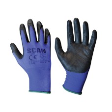 Scan Max. Dexterity Nitrile Gloves - M (Size 8)