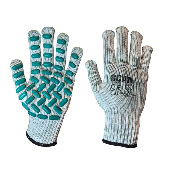 Scan Vibration Resistant Latex Foam Gloves - XXL (Size 11) Scan Vibration Resistant Latex Foam Gloves - XXL (Size 11)