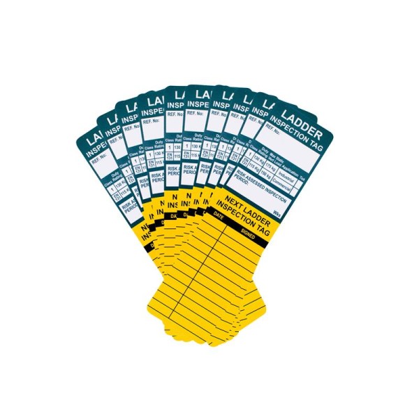 Scan Replacement Ladder Tag Inserts - Pack of 10 Scan Replacement Ladder Tag Inserts - Pack of 10