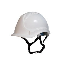 Scan Short Peak Safety Helmet White