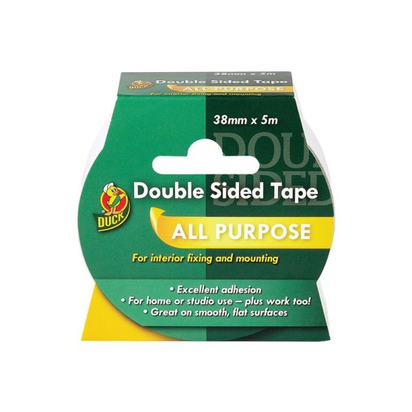 Shurtape Duck Tape® Double-Sided Tape 38mm x 5m Shurtape Duck Tape® Double-Sided Tape 38mm x 5m
