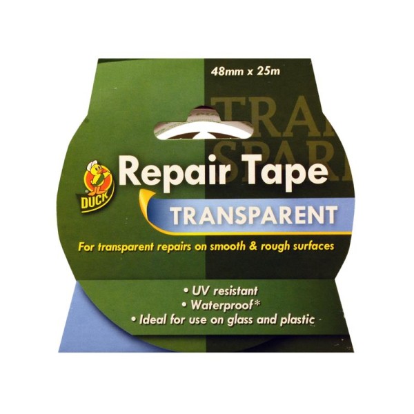 Shurtape Duck Tape® Repair Tape Transparent 48mm x 25m Shurtape Duck Tape® Repair Tape Transparent 48mm x 25m