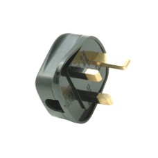 SMJ Black Fused Plug 13A (Trade Pack 20)